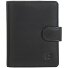  Geldbörse RFID Schutz Leder 8.5 cm Variante black pop