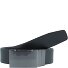  Gürtel Leder Variante black-darkbrown | 85 cm