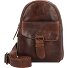  Rugged Umhängetasche Leder 17 cm Variante brown