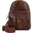  Rugged Umhängetasche Leder 17 cm Variante brown