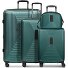  Essentials 14 4-Rollen Kofferset + Beautycase 4 tlg. mit Dehnfalte Variante pearl-green metallic