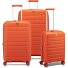  B-Flying Move 4 Rollen Kofferset 3-teilig mit Dehnfalte Variante orange