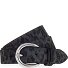  Gürtel Leder Variante black-anthracite | 75 cm