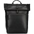  Lund Business-Rucksack Leder 44 cm Laptopfach Variante schwarz