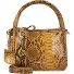 Vintage Veda Schultertasche Leder 20 cm Variante python