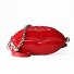 Fashion Umhängetasche Leder 23 cm Variante lipstick red Fashion Umhängetasche Leder 23 cm Variante lipstick red