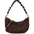  Cleo Schultertasche Leder 23 cm Variante moka