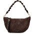  Cleo Schultertasche Leder 23 cm Variante moka