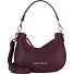 Zero Schultertasche Leder 22 cm Variante prugna Zero Schultertasche Leder 22 cm Variante prugna