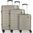 New York 2.0 4 Rollen Kofferset 3-teilig Variante champagner-metallic New York 2.0 4 Rollen Kofferset 3-teilig Variante champagner-metallic