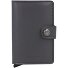  Miniwallet Original Kreditkartenetui Geldbörse RFID Leder 6,5 cm Variante grey