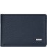  Leather Essentials QF kleine Geldbörse RFID Leder 10,5 cm Variante navy