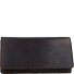  Geldbörse RFID Leder 17 cm Variante darkbrown