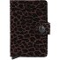  Miniwallet Kreditkartenetui Leder 6.5 cm Variante brown