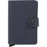  Miniwallet Kreditkartenetui RFID Schutz Leder 6.5 cm Variante nightblue
