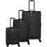 Umbria 4 Rollen Kofferset 3-teilig mit Dehnfalte Variante black Umbria 4 Rollen Kofferset 3-teilig mit Dehnfalte Variante black