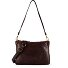  Asteria Schultertasche Leder 26 cm Variante moro
