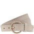  Nietengürtel Leder Variante cream | 100 cm