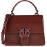  Love One Top Mini Handtasche Leder 20 cm Variante burgundy wine