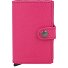  Miniwallet Kreditkartenetui RFID Schutz Leder 6.5 cm Variante fuchsia