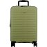  Striper 4 Rollen Kabinentrolley 55 cm mit Dehnfalte Variante light green
