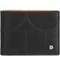 Up! Geldbörse RFID Schutz Leder 11 cm Variante black-orange Up! Geldbörse RFID Schutz Leder 11 cm Variante black-orange