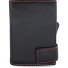 SecWal 2 Kreditkartenetui Geldbörse RFID Leder 9 cm Variante schwarz-rot SecWal 2 Kreditkartenetui Geldbörse RFID Leder 9 cm Variante schwarz-rot