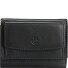  Geldbörse Leder 10 cm Variante black