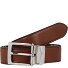  Brunelleschi Wendegürtel Leder Variante marrone-nero | individuell kürzbar