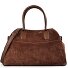  Liza Schultertasche M Leder 42 cm Variante chocolate