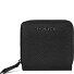  Geldbörse Leder 10 cm Variante black