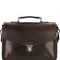  Roma Aktentasche Leder 40 cm Laptopfach Variante braun