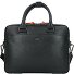  Novara Aktentasche Leder 38 cm Laptopfach Variante schwarz