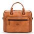  Memphis Aktentasche Leder 38.5 cm Laptopfach Variante cognac