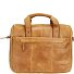  Light Aktentasche Leder 37 cm Tabletfach Variante natur