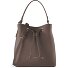  Bologna Leather Crossbody Beuteltasche Leder 25 cm Variante taupe