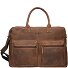  Vintage Aktentasche Leder 40 cm Laptopfach Variante braun