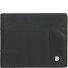 Up! Geldbörse RFID Schutz Leder 10.5 cm Variante black-taupe Up! Geldbörse RFID Schutz Leder 10.5 cm Variante black-taupe