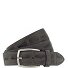  Gürtel Leder Variante grau | 100 cm