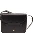  Umhängetasche Leder 21 cm Variante black rosa