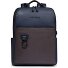  Harper Business-Rucksack Leder 42 cm Laptopfach Variante blue-dark brown