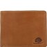  Tornado Geldbörse RFID Schutz Leder 12 cm Variante peanut brown