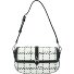  Autograph Umhängetasche Leder 26 cm Variante black white karl boucle