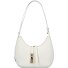  Goccia Schultertasche Leder 22 cm Variante panna
