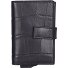 Fano C-Three Kreditkartenetui RFID Schutz Leder 7 cm Variante black  Fano C-Three Kreditkartenetui RFID Schutz Leder 7 cm Variante black