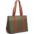 Otta Shopper Tasche Leder 40 cm Laptopfach Variante steel green