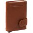  Leicester Kreditkartenetui RFID Schutz Leder 7 cm Variante cognac