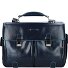  Blue Square Aktentasche Leder 43 cm Laptopfach Variante nachtblau
