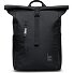  Rolltop Easy Daypack 30 cm Laptopfach Variante black