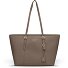 Bologna Leather Shopper Tasche Leder 35 cm Variante taupe
